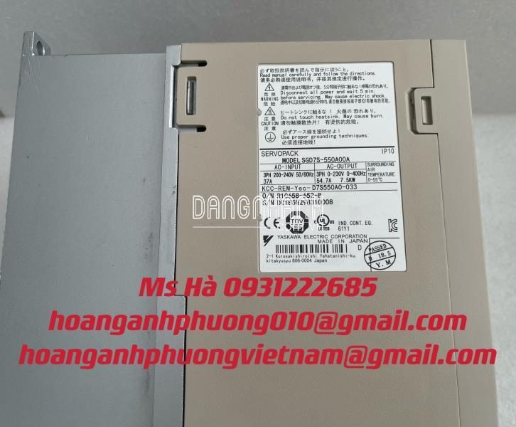 Yaskawa dòng Servopack SGD7S-550A00A hàng nhập mới 