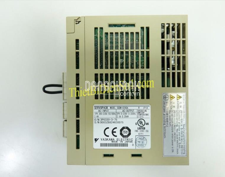 Servo driver Yaskawa SGDM-02ADA -Cty Thiết Bị Điện Số 1
