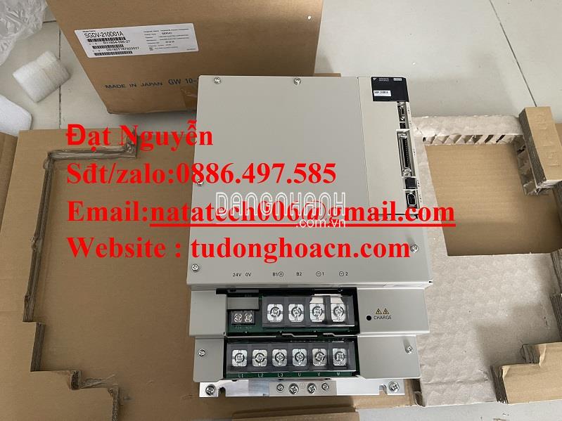 Servo SGDV-210D01A driver chính hãng mới bảo hành 12 tháng | Công ty natatech 