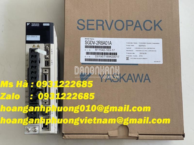 New 100% - Servopack 400W SGDV-2R8A01A Yaskawa