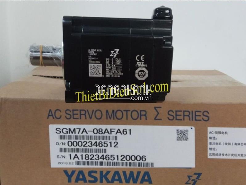 Servo driver Yaskawa SGM7A-08AFA61 -Cty Thiết Bị Điện Số 1