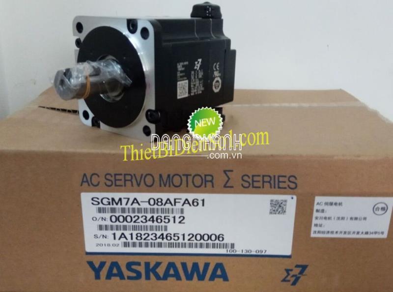 Servo driver Yaskawa SGM7A-08AFA61 -Cty Thiết Bị Điện Số 1