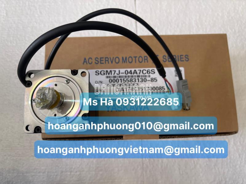 Động cơ hàng mới SGM7J-04A7C6S yaskawa 400W