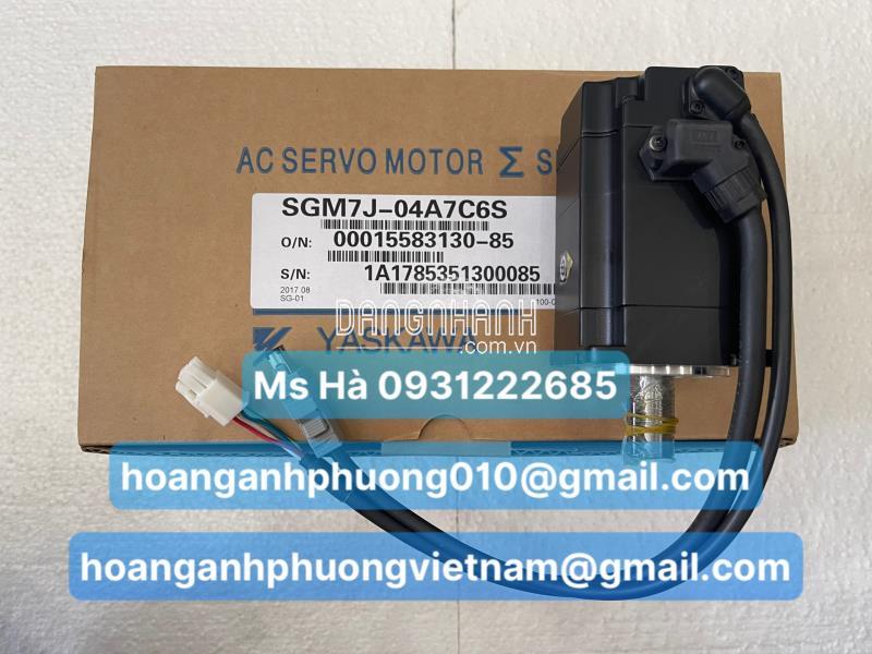 Động cơ hàng mới SGM7J-04A7C6S yaskawa 400W