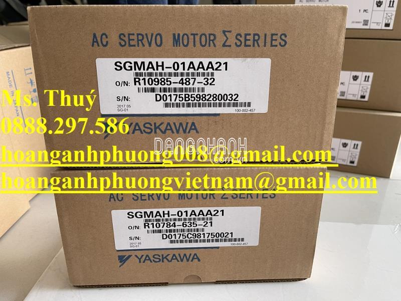  Servo Motor Yaskawa - SGMAH-01AAA21 - Giao hàng toàn quốc