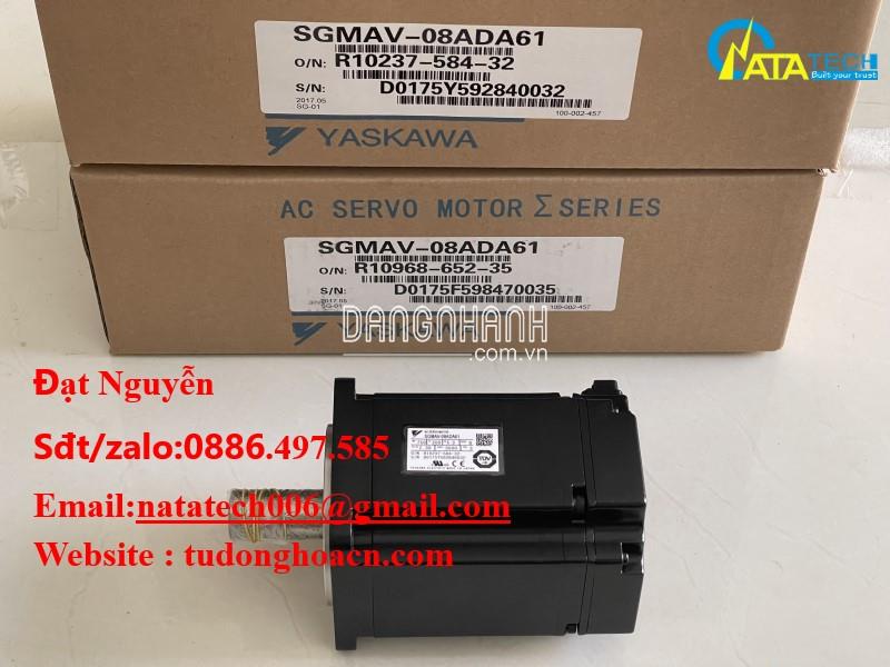 SGMAV-08ADA61 bộ động cơ công nghiệp 0.75kw chính hãng mới Yaskawa 