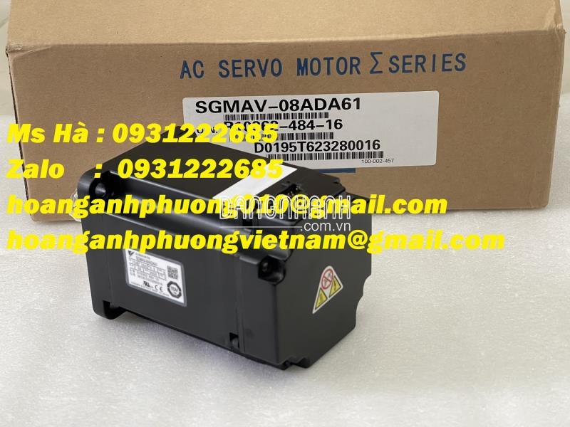 Yaskawa - chính hãng motor SGMAV-08ADA61 - bán ngay 