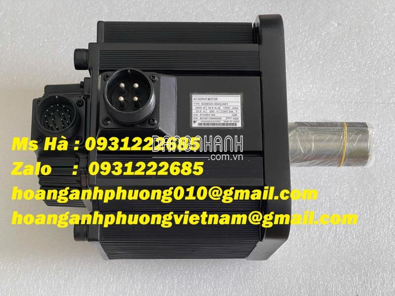 Bộ Yaskawa SGMGH-30ACA61 nhập trực tiếp - servo motor 