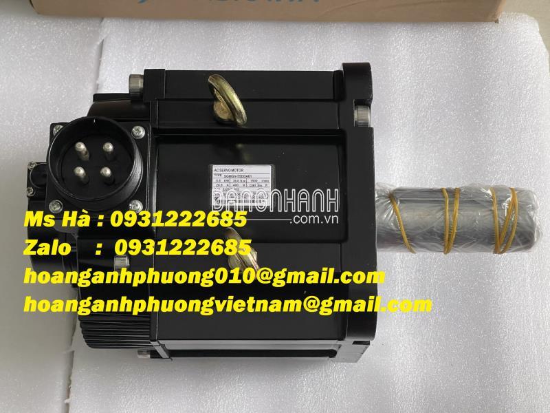 Bộ servo motor yaskawa SGMGV-55DDA61 chính hiệu - ưu đãi giá 