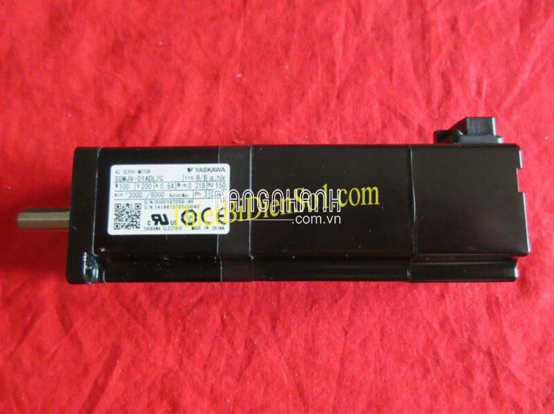 Servo motor Yaskawa SGMJV-01ADL2C -Cty Thiết Bị Điện Số 1