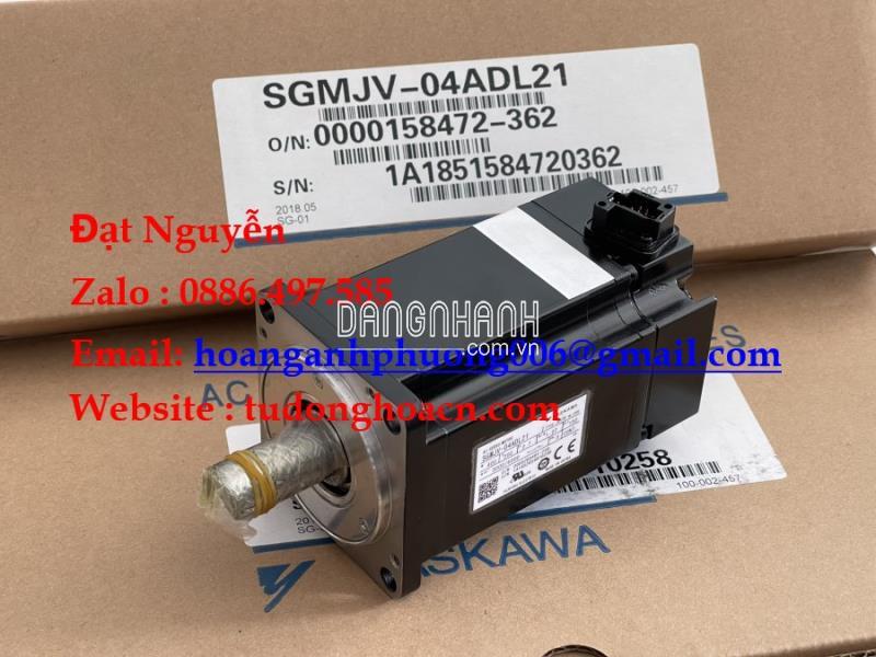 SGMJV-04ADL21 động cơ 0.4 kw chính hãng Yaskawa - mới bảo hành 1 năm