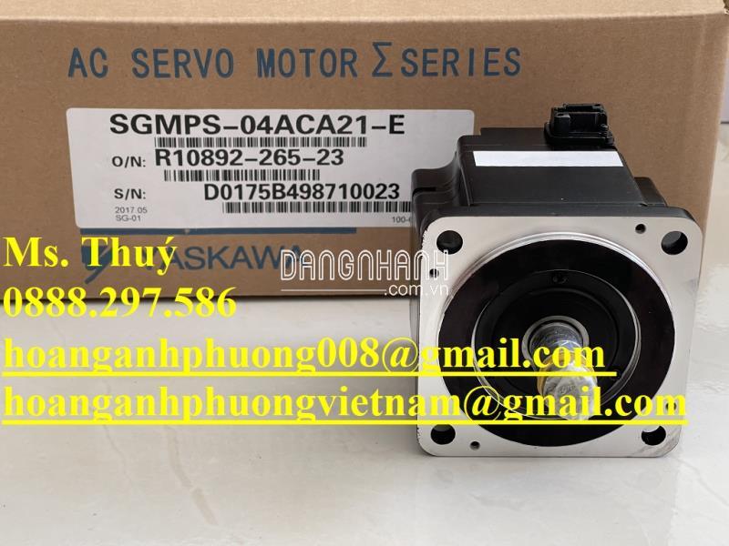 Động cơ Yaskawa SGMPS-04ACA21-E - Chính hãng Japan 