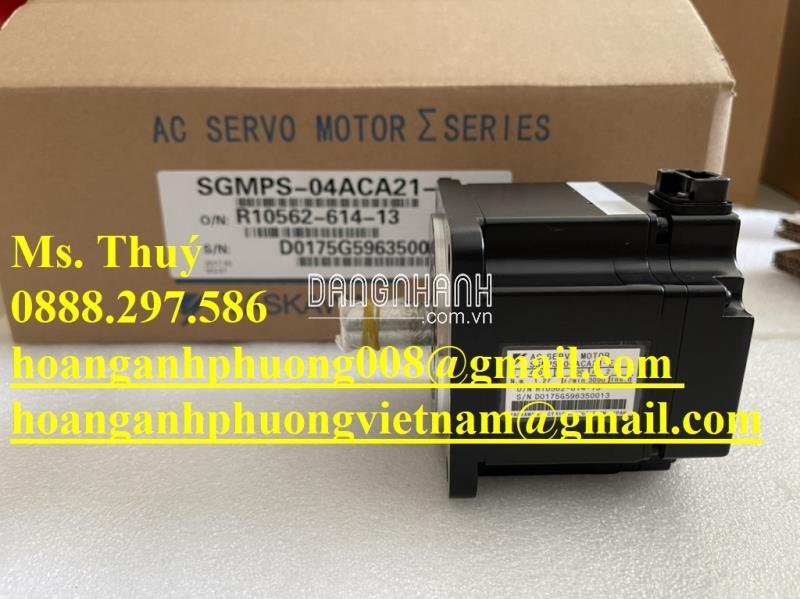 Giao hàng toàn quốc - Động cơ Yaskawa SGMPS-04ACA21-E