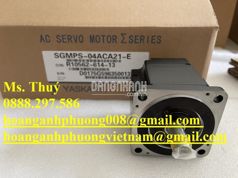 Giao hàng toàn quốc - Động cơ Yaskawa SGMPS-04ACA21-E