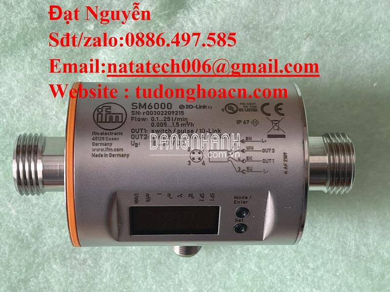 Cảm biến áp suất IFM SM6000 - Giải pháp hợp lý cho các ứng dụng công nghiệp