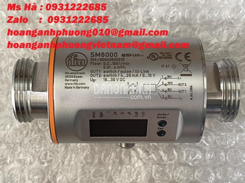 Hàng nhập khẩu cảm biến lưu lượng IFM SM8000 - Bình Dương 