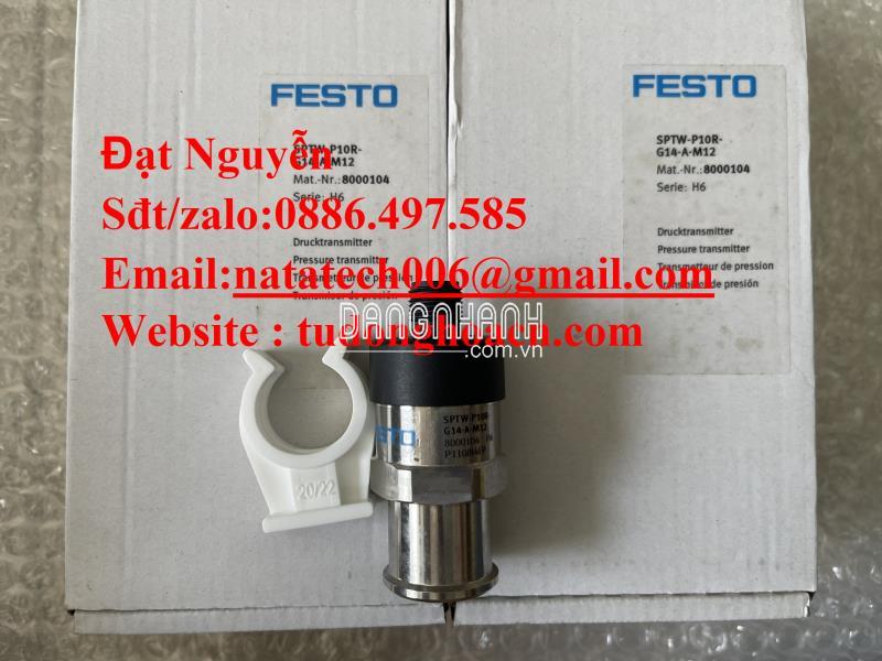 SPTW-P10R-G14-A-M bộ cảm biến đo áp , Mới ,chính hãng festo 