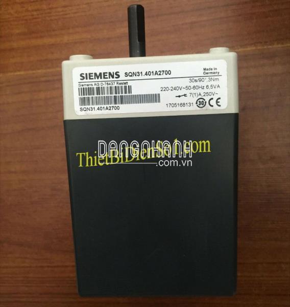 Bộ truyền động Siemens SQN31.401A2700 -Cty Thiết Bị Điện Số 1