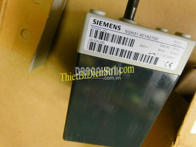 Bộ truyền động Siemens SQN31.401A2700 -Cty Thiết Bị Điện Số 1
