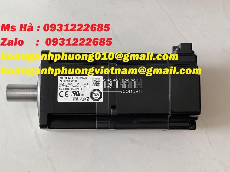 Động cơ keyence SV-B020CS hàng mới - thiết bị điện giá tốt 