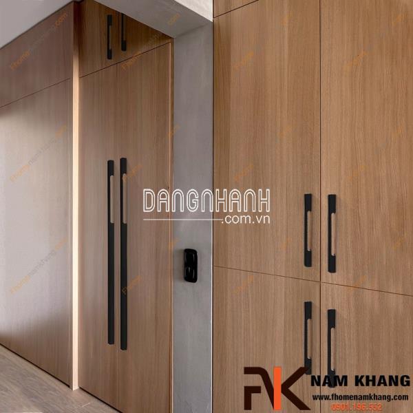 Tay nắm cửa tủ quần áo dạng thanh dài NK170 | Zalo 0901 196 552