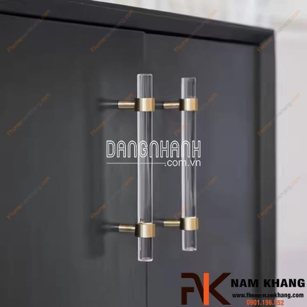 Tay nắm tủ acrylic cao cấp dạng thanh NK465T | Zalo 0901 196 552