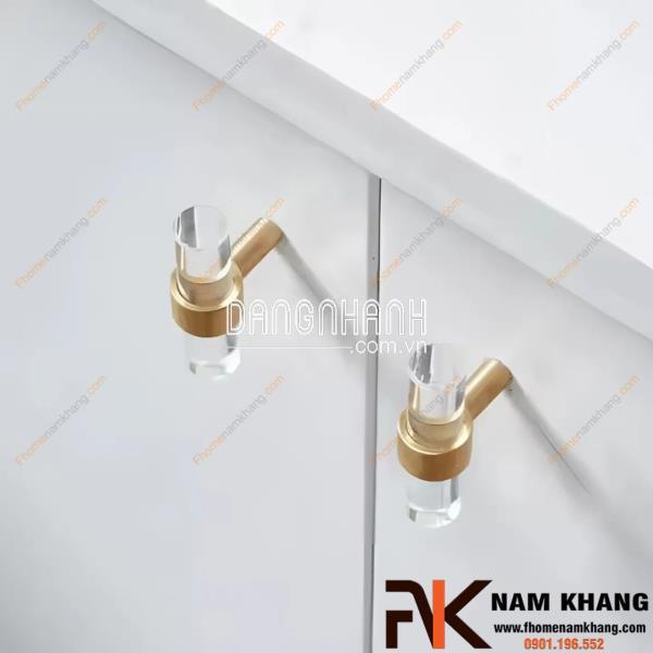 Tay nắm tủ acrylic cao cấp dạng thanh NK465T | Zalo 0901 196 552