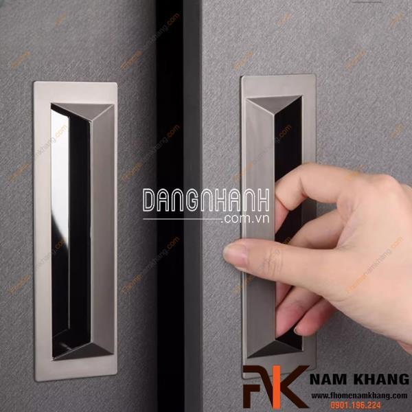 Tay nắm âm tủ cao cấp NK223 | Zalo 0901 196 224