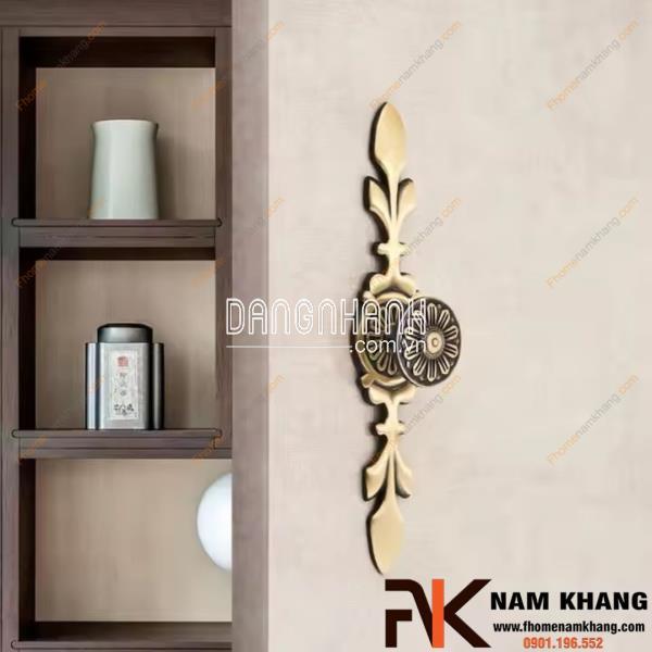 Tay nắm tủ cổ điển bằng đồng cao cấp NK071D | Zalo 0901 196 552