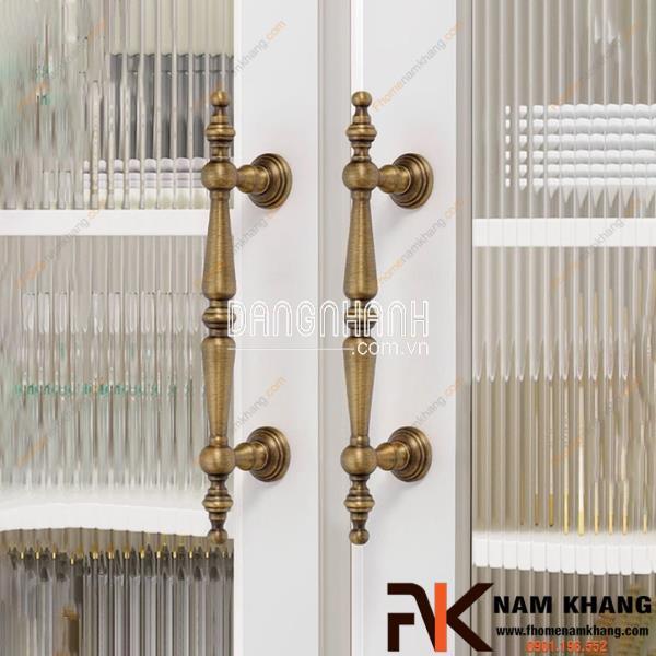 Tay nắm tủ cổ điển chất liệu đồng cao cấp NK522D | Zalo 0901 196 552