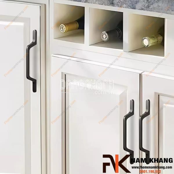 Tay nắm tủ dạng thanh trơn nhỏ gọn NK202 | Zalo 0901 196 552