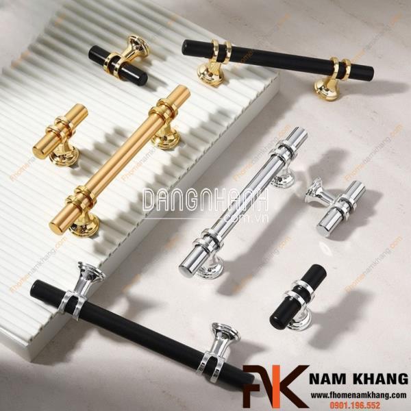 Tay nắm tủ dạng thanh tròn tân cổ điển NK207 | Zalo 0901 196 552
