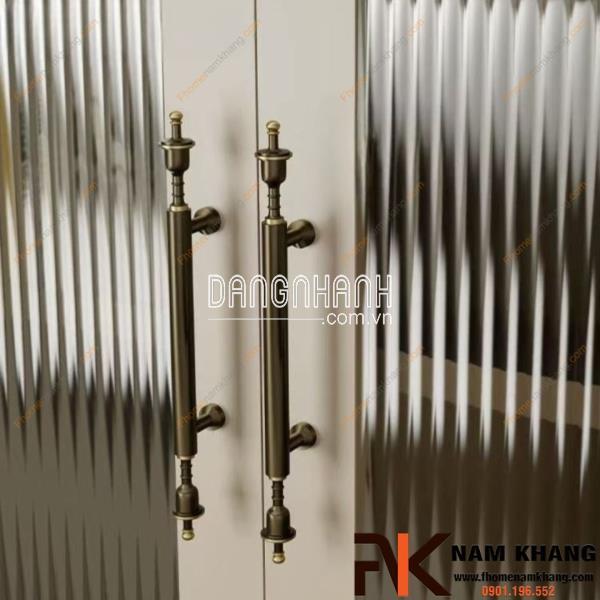 Tay nắm tủ đồng cao cấp kiểu cổ điển NK521D | Zalo 0901 196 552