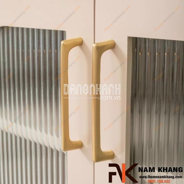 Tay nắm tủ đồng dạng thanh trơn NK211D | Zalo 0901 196 552