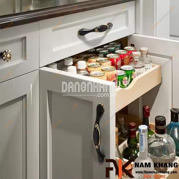 Tay nắm tủ đồng phối hoa văn cổ điển NK203 | Zalo 0901 196 552