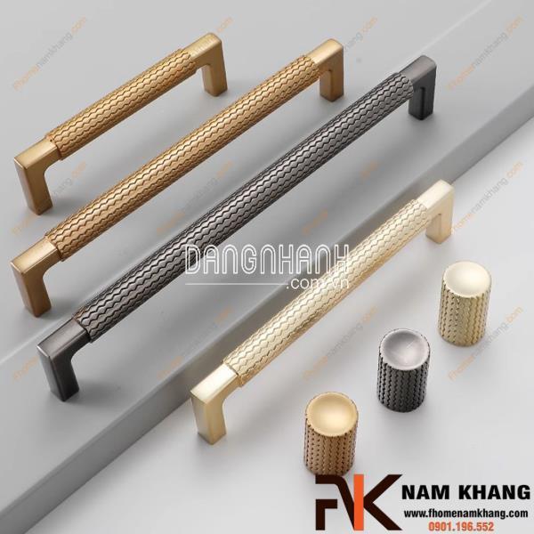 Tay nắm tủ họa tiết dạng lưới NK003N | Zalo 0901 196 552