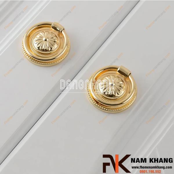 Tay nắm tủ vòng đồng cổ điển cao cấp NK224 | Zalo 0901 196 552