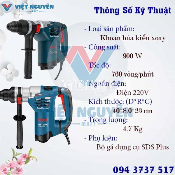 Máy Khoan Búa Bê Tông Điện Bosch GBH 4-32DFR