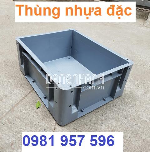 Thùng nhựa đặc, sóng bít công nghiệp, thùng nhựa đặc có lỗ, khay nhựa nguyên sinh