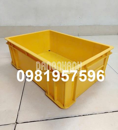 Thùng nhựa đặc B4, khay nhựa B4 kích thước 510 x 340 x 170 mm