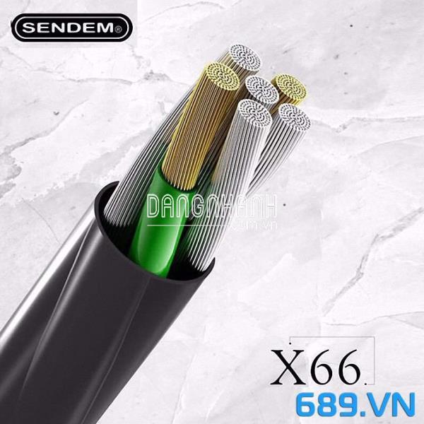 Tai Nghe Có Dây SENDEM X66 Nghe Nhạc Cực Hay