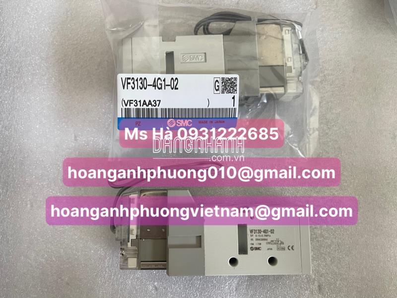 Chuyên cung cấp trực tiếp Van điện từ SMC VF3130-4G1-02 