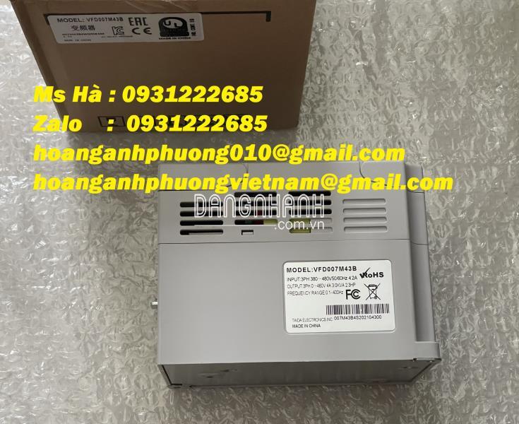 Biến tần Delta công suất 0.75kW VFD007M43B hàng new 100%