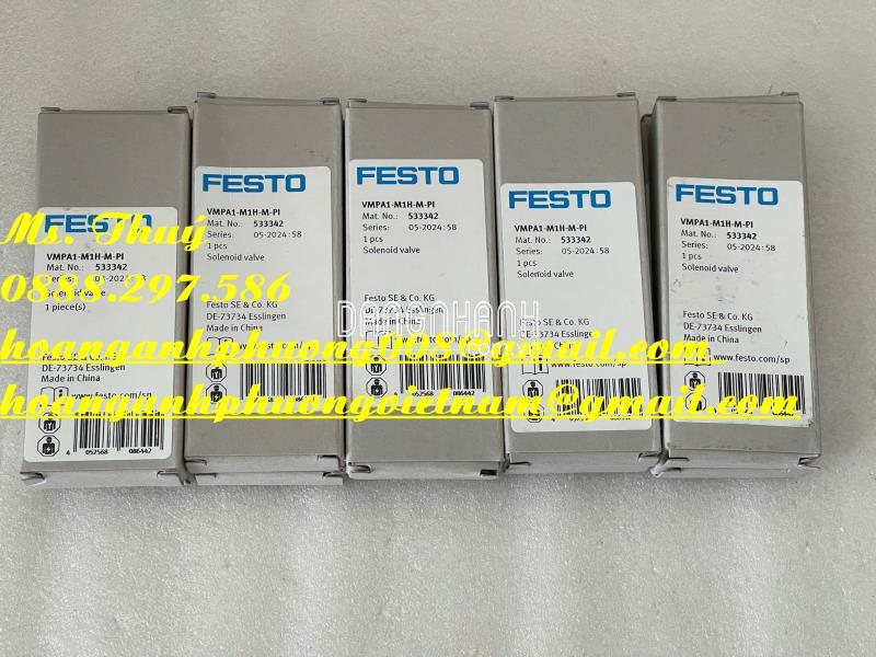 Mới 100% - Van điện từ VMPA1-M1H-M-PI - Festo giá tốt