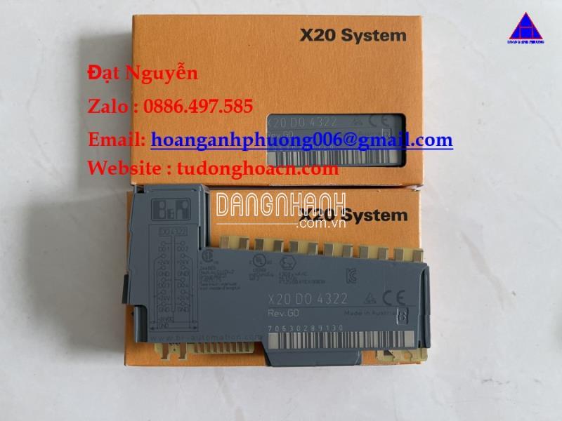 X20D04322 bộ khối mở rộng mô đun chính hãng B&R mới