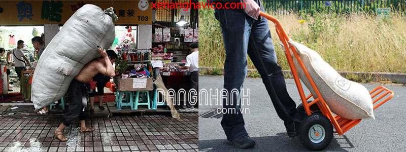 XE ĐẨY HÀNG 2 BÁNH GIÁ RẺ