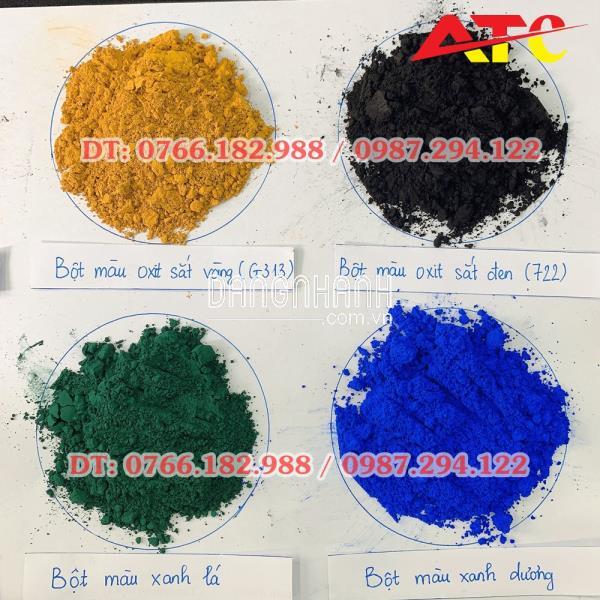 Bột màu xanh lá Hàn Quốc