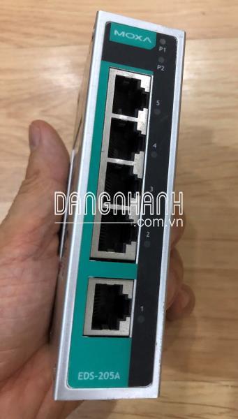 EDS-205A: Switch cho mạng công nghiệp 5 cổng RJ45 của hãng Moxa
