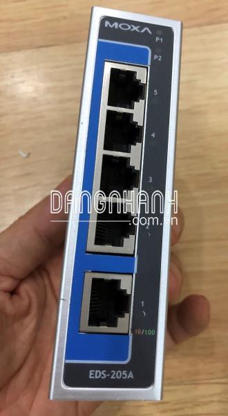 EDS-205A: Switch cho mạng công nghiệp 5 cổng RJ45 của hãng Moxa