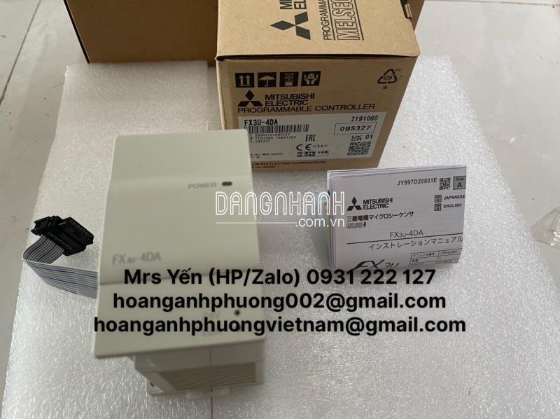 FX3U-4DA | Module PLC | Mitsubishi | Hoàng Anh Phương